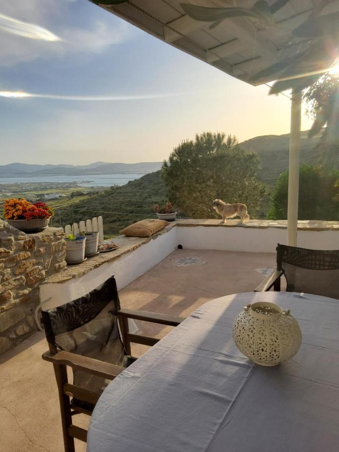 Romantic Sunset Cycladic House In Sotires Moni Christou Dasous Exterior photo
