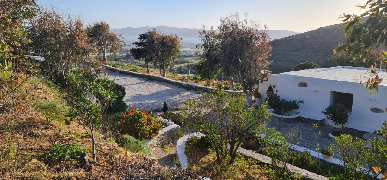 Romantic Sunset Cycladic House In Sotires Moni Christou Dasous Exterior photo