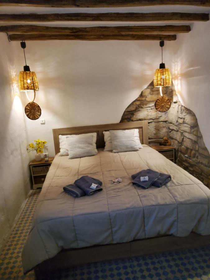 Romantic Sunset Cycladic House In Sotires Moni Christou Dasous Exterior photo