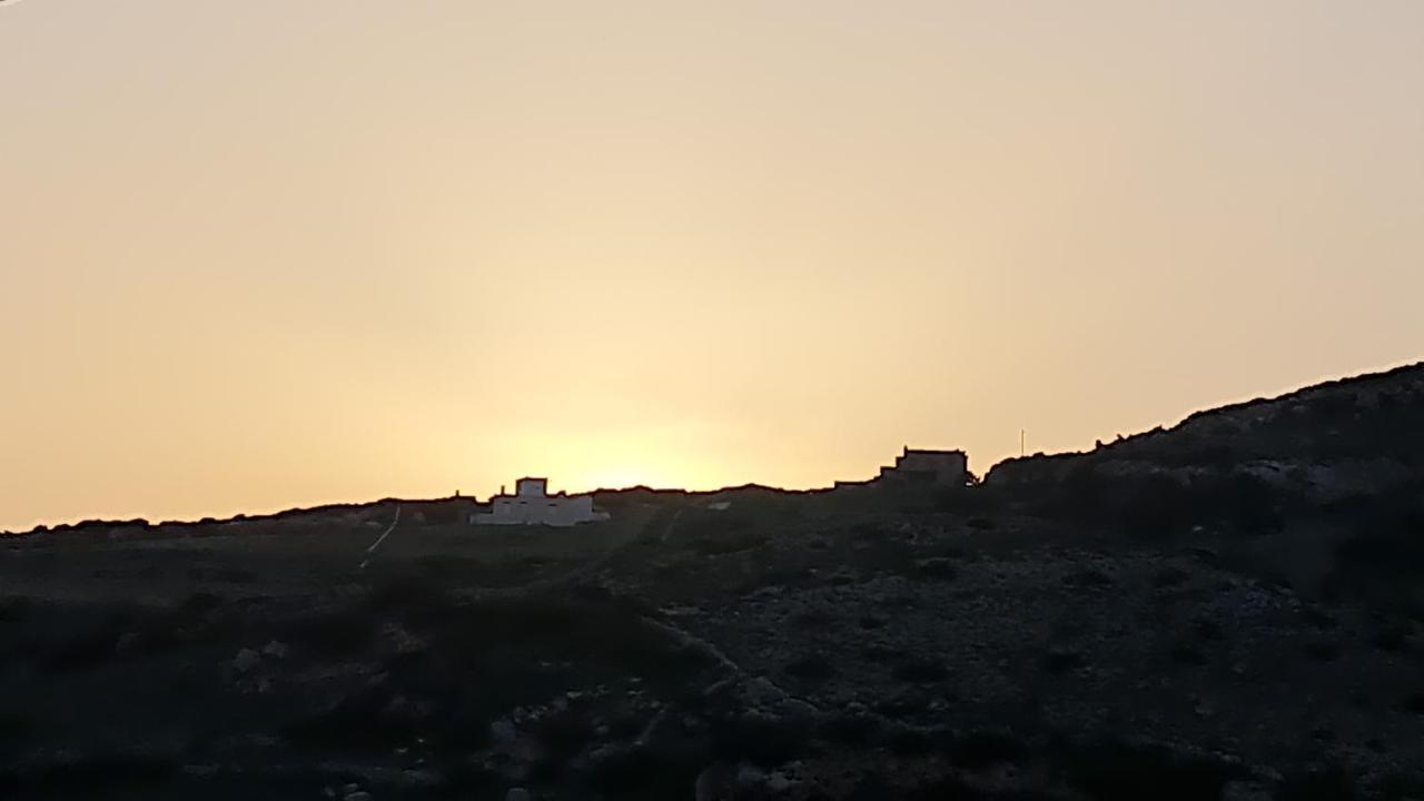 Romantic Sunset Cycladic House In Sotires Moni Christou Dasous Exterior photo